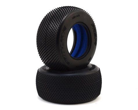 Rear Prism SC 2.2/3.0 Z3 Off-Road Carpet Tire(2)-WHEELS AND TIRES-Mike's Hobby