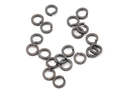 ProTek RC 3mm "High Strength" Black Lock Washers (20)-PARTS-Mike's Hobby