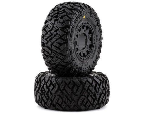 Icon SC 2.2"/3.0" M2 Tires MTD Black Whls SC F/R-WHEELS AND TIRES-Mike's Hobby