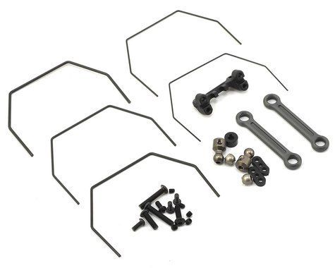 TLR334040 Rear Sway Bar Set, Laydown: 22 4.0-PARTS-Mike's Hobby