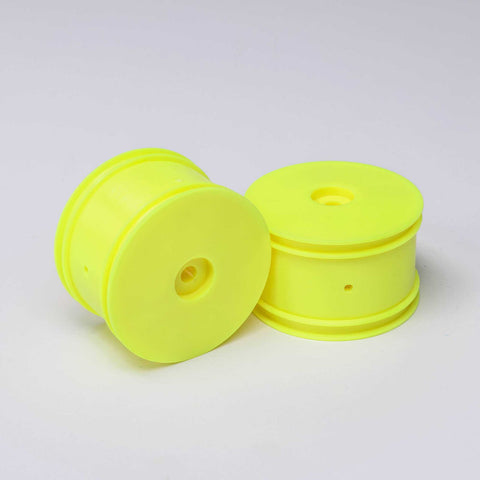 Losi Mini-B Rear Wheels (Yellow) (2): LOS41028-PARTS-Mike's Hobby