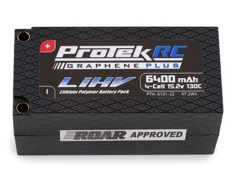 ProTek RC 4S 130C Low IR SiGraphene+ HV Shorty LiPo Battery (15.2V...-BATTERY-Mike's Hobby