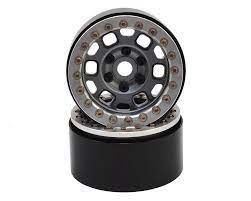 SSD RC 1.9” Contender Beadlock Wheels (Grey) (2)-WHEELS AND TIRES-Mike's Hobby