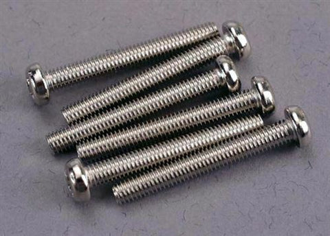 SCREWS ROUND-HEAD 3X23MM (6)-PARTS-Mike's Hobby