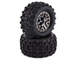 T&W BLK CHRM 2.8 WHL/SLDGEHMMR-WHEELS AND TIRES-Mike's Hobby