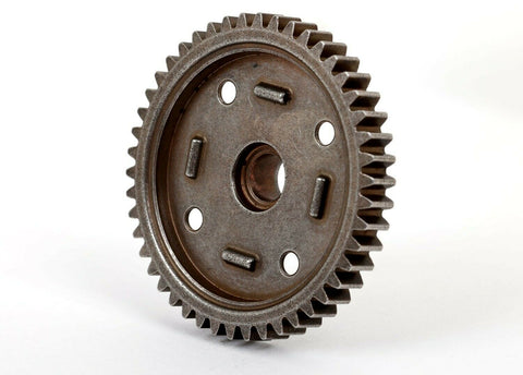Spur Gear 46 Tooth Steel 1.0 Metric Pitch Traxxas Sledge-PARTS-Mike's Hobby