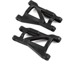 Traxxas Drag Slash Rear Heavy Duty Suspension Arms (Black) (2) (0° Toe-In)-PARTS-Mike's Hobby