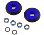 Traxxas Bandit/Rustler/Stampede 2WD Aluminum Wheelie Bar Wheels (Blue) (2)-PARTS-Mike's Hobby