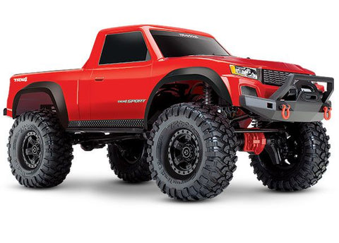 TRX-4® Sport: 1/10 Scale 4WD Electric Truck. RED-ROCK CRAWLER-Mike's Hobby
