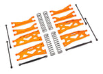 Suspension kit, X-Maxx® WideMaxx®, (includes front & rear suspension arms, front toe links, driveshafts, shock springs)-PARTS-Mike's Hobby