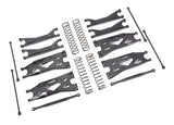 Suspension kit, X-Maxx® WideMaxx®, (includes front & rear suspension arms, front toe links, driveshafts, shock springs)-PARTS-Mike's Hobby