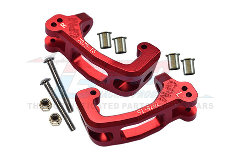 GPM SLEDGE ALUMINUM 7075-T6 FRONT C HUBS -10PC SET RED-PARTS-Mike's Hobby