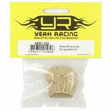 Yeah Racing Axial SCX10 III High Mass Brass Differential Cover (41g...-PARTS-Mike's Hobby
