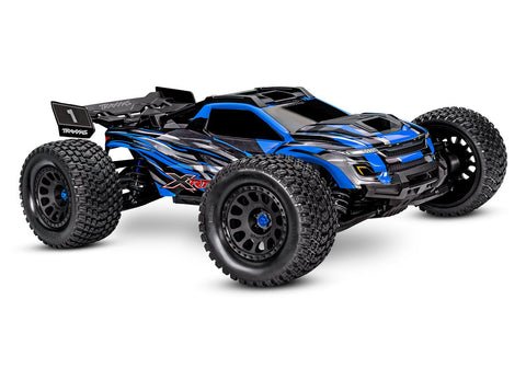 Traxxas XRT 8S Extreme 4WD Brushless RTR Race Truck (Blue) w/2.4GHz TQI Radio & TSM-TRAXXAS-Mike's Hobby