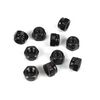 TKR1202 - M4 Locknuts (black, 10pcs)-Shocks-Mike's Hobby