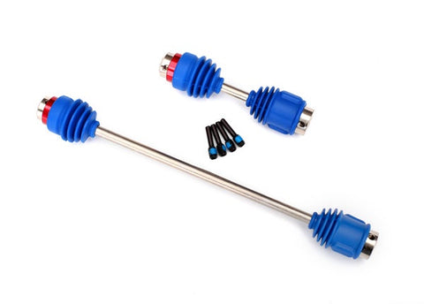 TRA8655R DRIVESHAFT CENTER REVO SCV F/R-PARTS-Mike's Hobby