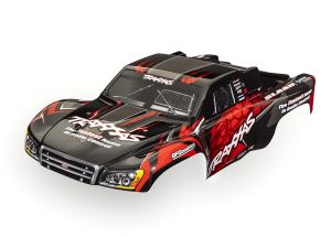 SLASH VXL 2WD, BODY, RED/BLK-RC CAR BODY-Mike's Hobby