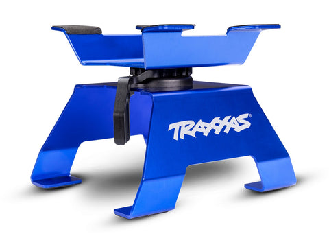 TRA8796-BLUE RC CAR/TRUCK STAND BLUE-Tools-Mike's Hobby