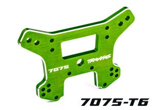SHOCK TOWER FRONT ALUM GREEN-TRAXXAS-Mike's Hobby