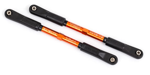 Camber links, rear, Sledge™ (TUBES ORANGE-anodized, 7075-T6 aluminum, stronger than titanium)-RC CAR PARTS-Mike's Hobby