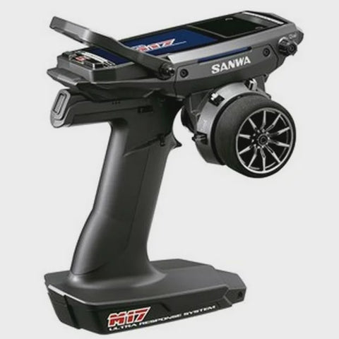 SNW101A32465A Sanwa/Airtronics M17 FH5 4-Channel 2.4GHz Radio System w/RX-493 Receiver-TRANSMITTER-Mike's Hobby