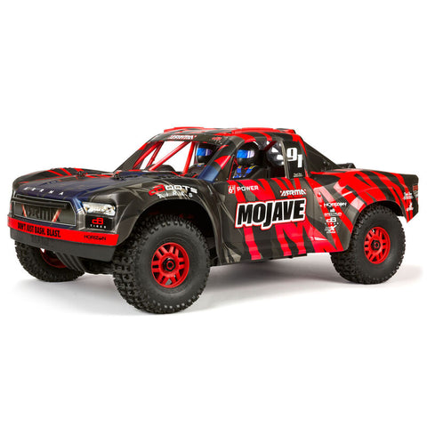 ARRMA 1/7 Mojave 6S BLX Scale Desert Racer (Black/Red) ARA106058T2-Cars & Trucks-Mike's Hobby