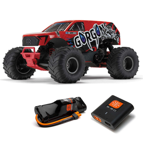 GORGON 2wd MT 1/10 RTR NIMH Red-General-Mike's Hobby