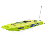 Pro-Boat Miss GEICO Zelos 36 Twin Brushless Catamaran: RTR-Boats-Mike's Hobby