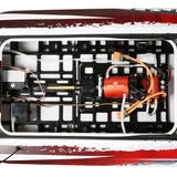 Blackjack 42" 8S Brushless Catamaran RTR: White/Red-RC BOAT-Mike's Hobby