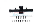 GPM RACING SCX24 ALUMINUM REAR GEAR BOX -14 PC SET - BLACK-PARTS-Mike's Hobby