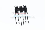 GPM ALUMINUM LOWER GEAR COVER -13PC SET, SCX24038B-BK-RC CAR PARTS-Mike's Hobby