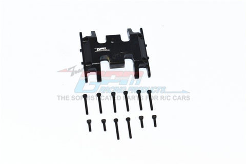 GPM ALUMINUM LOWER GEAR COVER -13PC SET, SCX24038B-BK-RC CAR PARTS-Mike's Hobby
