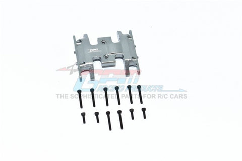 GPM ALUMINUM LOWER GEAR COVER -13PC SET, SCX24038B-GS-RC CAR PARTS-Mike's Hobby