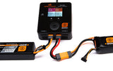 Spektrum 7.4V 5000mAh 2S 100C Smart Hardcase LiPo Battery: IC5 (SPMX50002S100H5)-LiPo Battery-Mike's Hobby