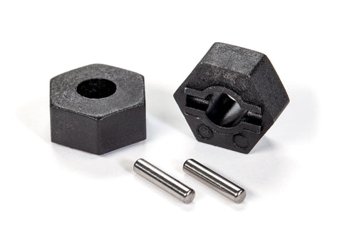 TRA1654 HEX HUBS/ AXLE PINS-PARTS-Mike's Hobby