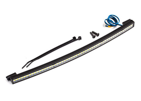 TRA8488 LED light bar, roof (curved, high-voltage) (52 white LEDs (single row), 202mm wide)-LED Lighting-Mike's Hobby