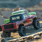 VS4-10 Ultra Rock Crawler Kit w/Origin Half Cab Body (Black)-Cars & Trucks-Mike's Hobby