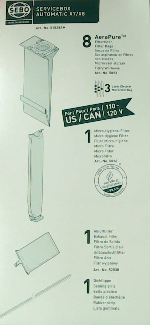 51828AM Sebo Servicebox For Automatic X7/X8 – Mike's Hobby