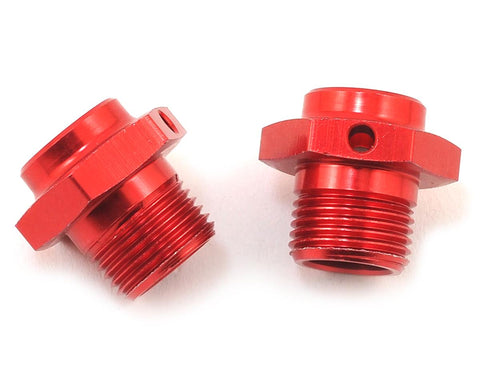 Arrma 17.6mm Aluminum Wheel Hex (Red) (2)-PARTS-Mike's Hobby
