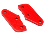 Arrma Aluminum "A" Steering Plate (Red) (2)-PARTS-Mike's Hobby