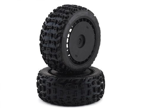 Arrma Talion Pre-Mounted KATAR T 6S Tire/Wheel Set (2)-WHEELS AND TIRES-Mike's Hobby