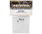 Arrma 3mm Nylon Nut Set (4)-PARTS-Mike's Hobby