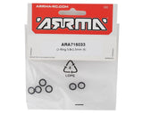 Arrma Kraton EXB 5.8x1.5mm Differential O-Ring (6)-PARTS-Mike's Hobby