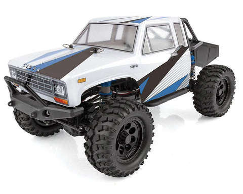 CR12 Tioga Trail Truck RTR: White and Blue-Mike's Hobby