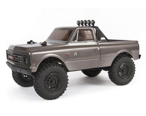 AXIAL SCX24 1967 Chevrolet C10 1/24 4WD-RTR, Dark Silver-Cars & Trucks-Mike's Hobby