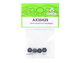 Axial 12mm Aluminum Hex Hub (Black) (4).-PARTS-Mike's Hobby