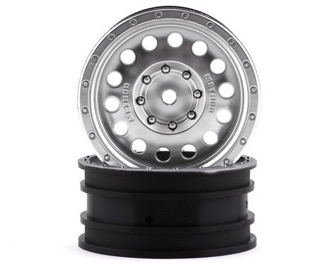 Axial 1/10 Method MR307 Hole 1.9 Wheels w/12mm Hex (Satin Silver) (2)-WHEELS AND TIRES-Mike's Hobby