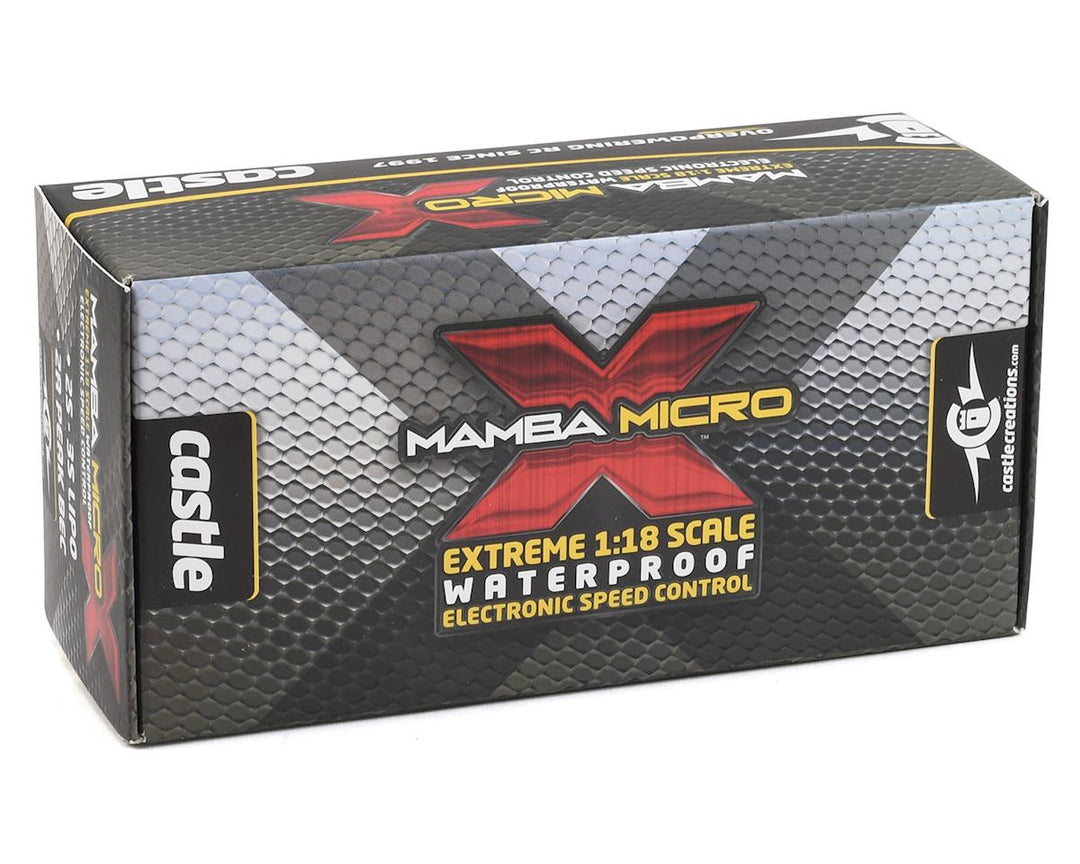 Castle Creations Mamba Micro X Crawler Waterproof Sensored