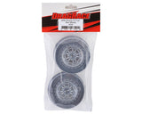 DragRace Concepts AXIS 2.2/3.0" Drag Racing Rear Wheels w/12mm Hex (Chrome) (2)-RC Car Tires and Wheels-Mike's Hobby