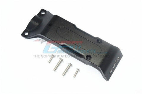 GPM RACING Traxxas E-Revo VXL Aluminum Rear Skid Plate -5pc set BLACK-Mike's Hobby